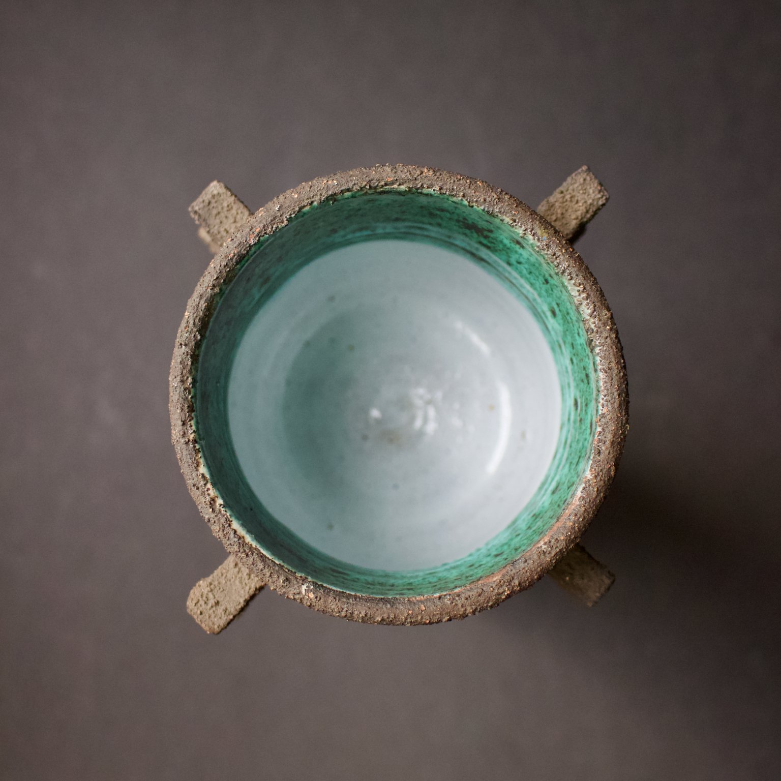 Clive Brooker セラミックオブジェ ミッドセンチュリー 英国陶芸 Studio Ceramic Sculpture or Vessel [I] by Clive Brooker, England